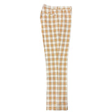 Prestige Plaid Pant (Peach/Gold) 805 Gold