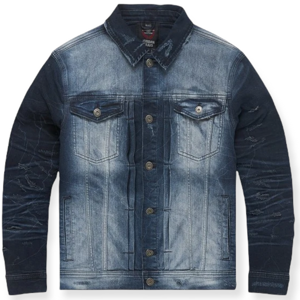 Jordan Craig Denim "xavier" Jacket (Midnight Blue)