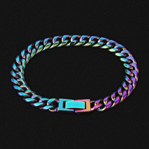 Kaliko "Chameleon" Cuban Link Bracelet (MultiColor)