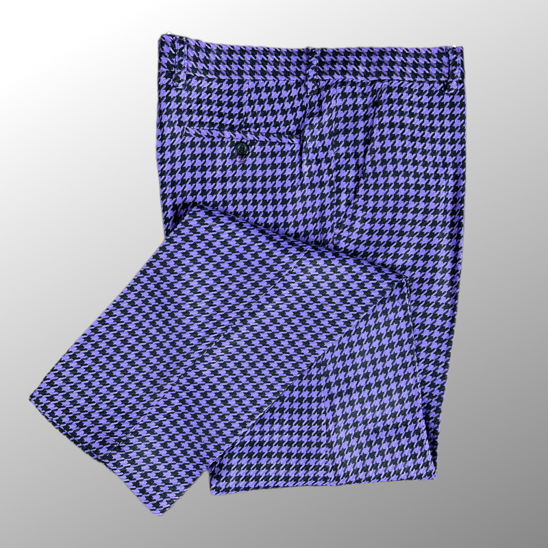 Prestige Plaid Pant (Purple/Black) Purple