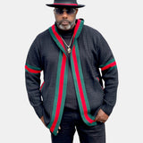 Prestige "Bugatchi2.0" 3/4 Length Hoodie (Black/Red/Green) 475