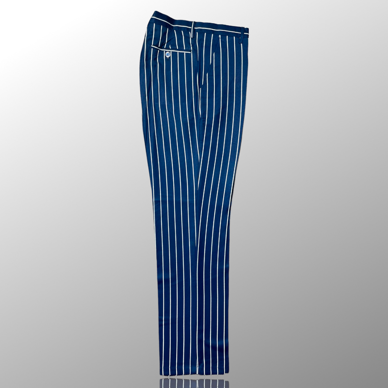 Prestige Pinstripe Pant (Navy/White) Navy-2