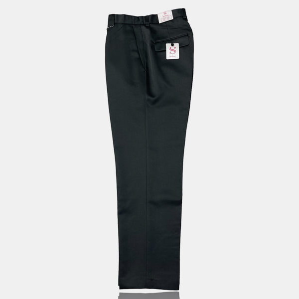 Dress pant no pleat (Black) Silversilk Co.