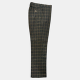 Prestige Plaid Pant (Brown/Rust/Black) Brown-9