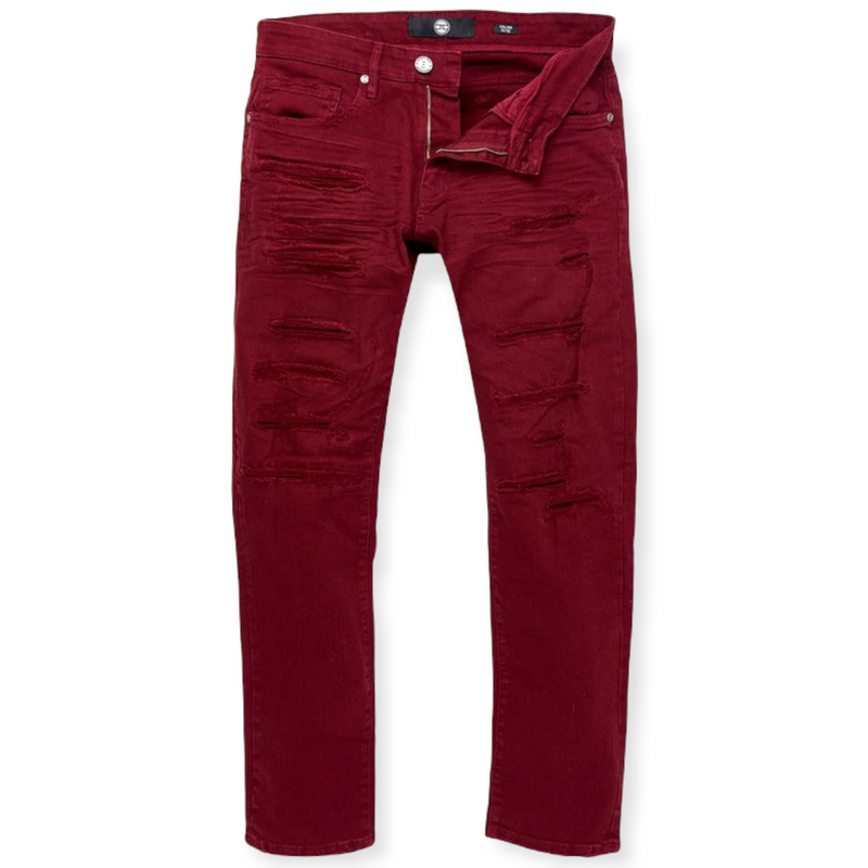 Relaxed Fit Jordan Craig "jagger" Jean (Burgundy)