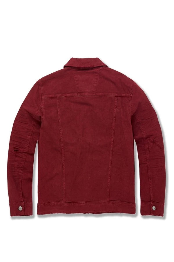 Big Men's "jagger" Jacket (Burgundy) Jordan Craig