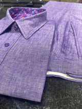 Inserch Linen Premium Shirt (Purple) 717