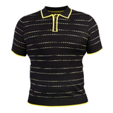 Prestige Luxury "OG" Polo (Black/Yellow) 073