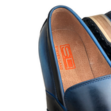 Steven Land Slip On Loafer (Blue) SL0100