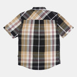 Veno Plaid Shirt (Black/Khaki) 845