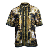 Prestige Lace Printed Shirt 2.0 (Black) 252