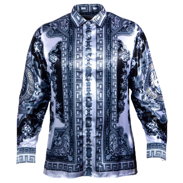 Prestige Luxury Shirt (White/Black) 250