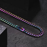 Kaliko "Chameleon" Cuban Link Chain (MultiColor)