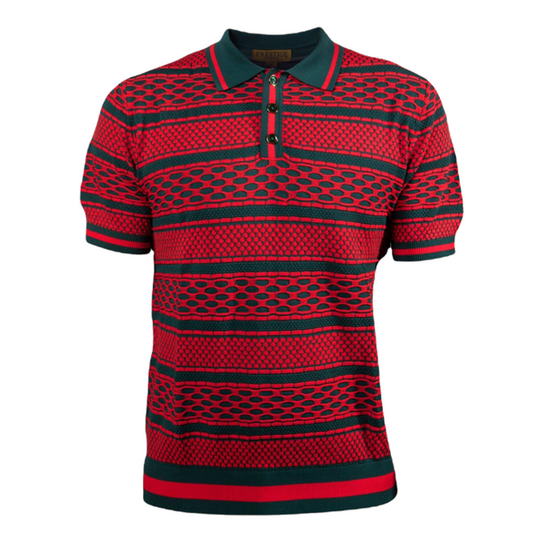 Prestige "Parez" Luxury Knit (Red/Green) 137