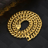 KALIKO cuban link "Delray" chain (gold) 12mm