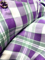 Prestige Plaid Pant (Purple/Green) 805 Purple