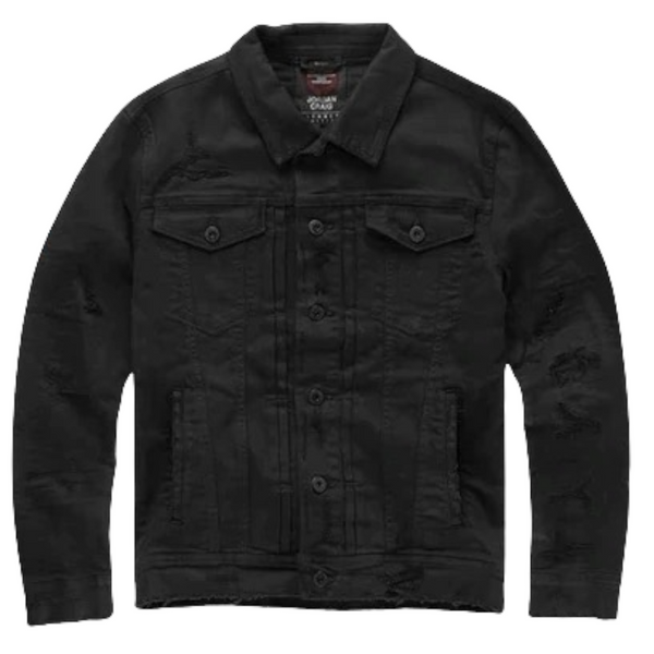 Jordan Craig Denim "Icon" Jacket (Black)