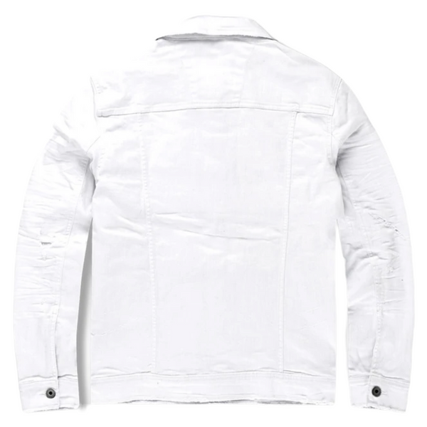 Jordan Craig Denim "Icon" Jacket (White)