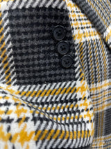 Inserch "GQ" Blazer Windowpane (Black/White/Yellow)