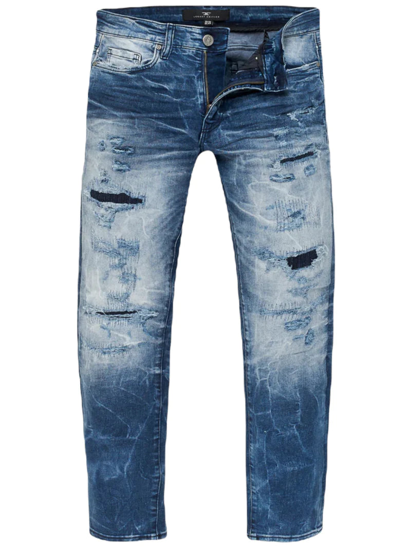 Relaxed Fit Jordan Craig "hartford" Jean (Deep Blue) 350R