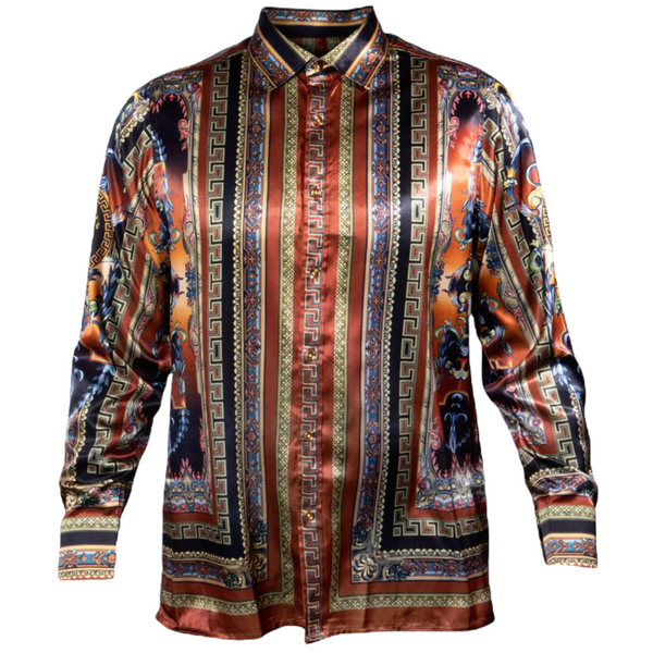 Prestige Luxury Shirt (Brick) 256