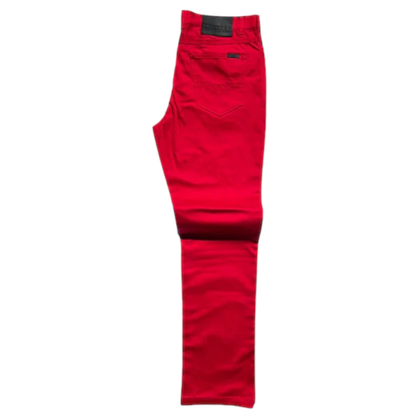 Prestige Casual Jean Pant (Red) 100