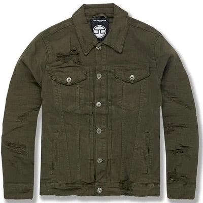 Big Men's "jagger" Jacket (Army Green) Jordan Craig