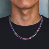 Kaliko "Chameleon" Cuban Link Chain (MultiColor)