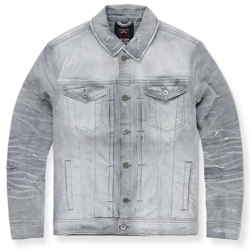 Jordan Craig Denim "xavier" Jacket (Cement Gray)