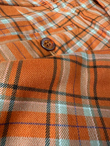 Prestige Plaid Pant (Orange/Tan) Orange-1