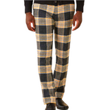 Inserch "GQ" Pant Windowpane (Black/White/Yellow)