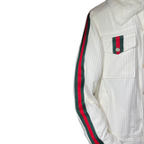 Prestige "Brooklyn" 5 Pocket Jacket (White/Red/Green)