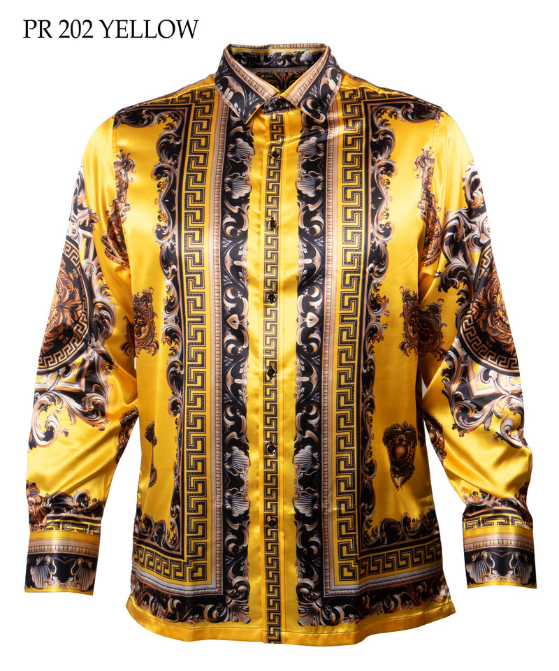 Prestige Shirt Print 202 Yellow