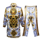 Prestige Luxury Robe Set (White/Gold)